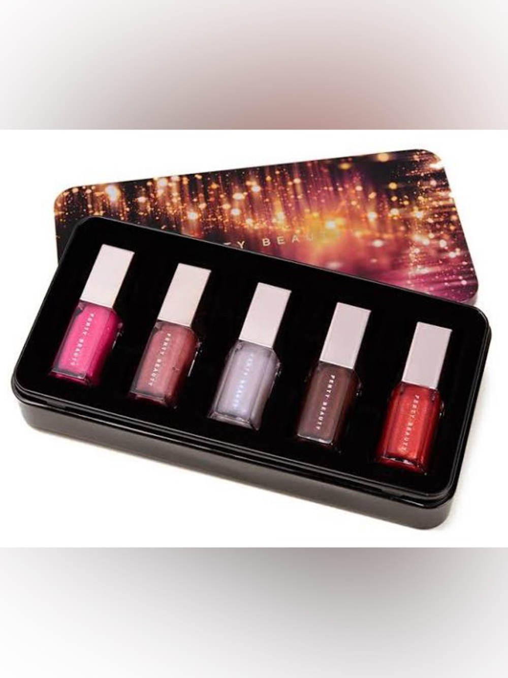 ✨NEW Fenty limited editionMakeup New Fenty Beauty Holiday Glossy Posse Mini set✨